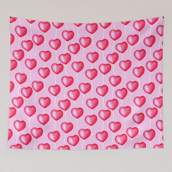 Item preview, Red Heart Shaped Lollipops Valentine’s Day Pattern designed and sold by Julie Erin Designs.