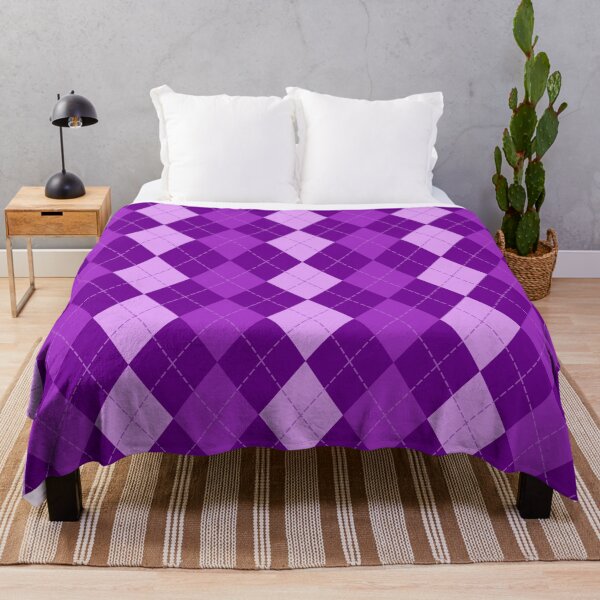Item preview, Purple Argyle Pattern designed and sold by starrylite.