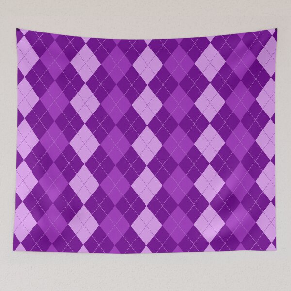 Item preview, Purple Argyle Pattern designed and sold by starrylite.