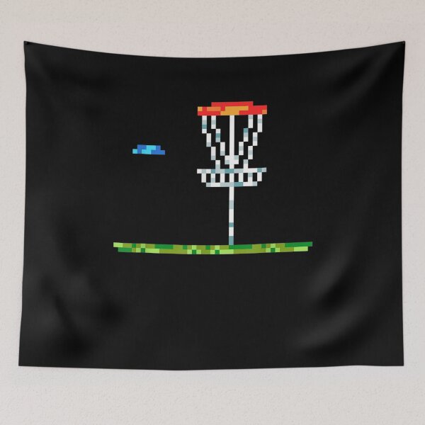 Item preview, Disc Golf Tee 8 Bit Basket, Disc Golf Minimalist Design For Men Women designed and sold by ThePatternArt  ⭐⭐⭐⭐⭐.