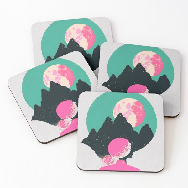 Item preview, Intergalactic Traveller Art Retro Pastel Vintage designed and sold by PinkNomad.