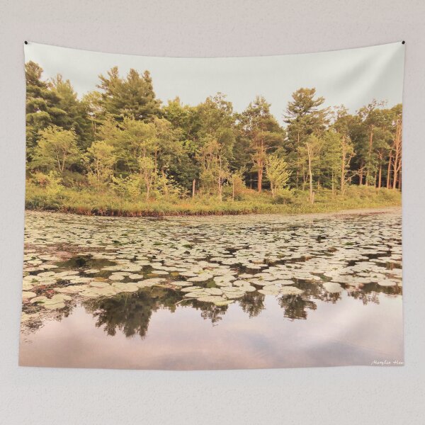 Item preview, Water Lilies - Golden - Frontenac Provincial Park designed and sold by MaryLinH.