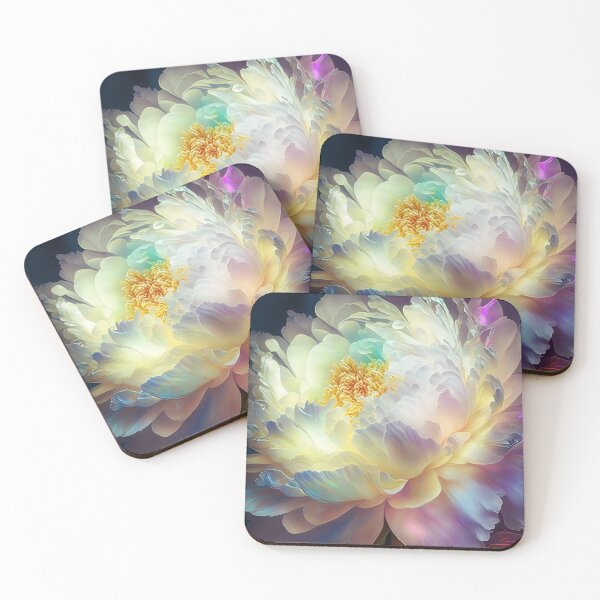 Item preview, Beautiful Glowing Peony flower 4 designed and sold by Art by Lilia.
