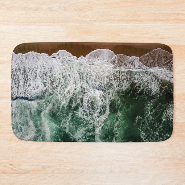 Item preview, Ocean Waves Meet Red Sands Aerial Beach designed and sold by kris-money.