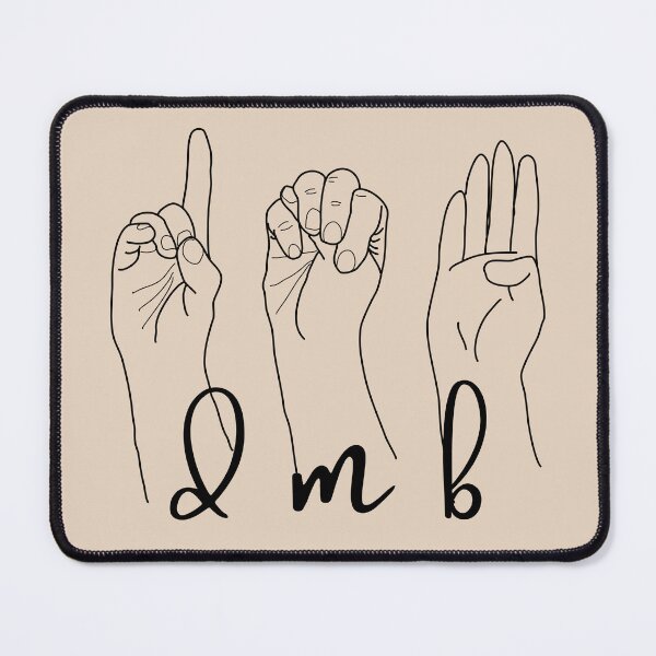 Item preview, DMB ASL | Unique Dave Matthews Gift | DMB Sign Language | Fun Dave Matthew designed and sold by DevlynnDesigns.