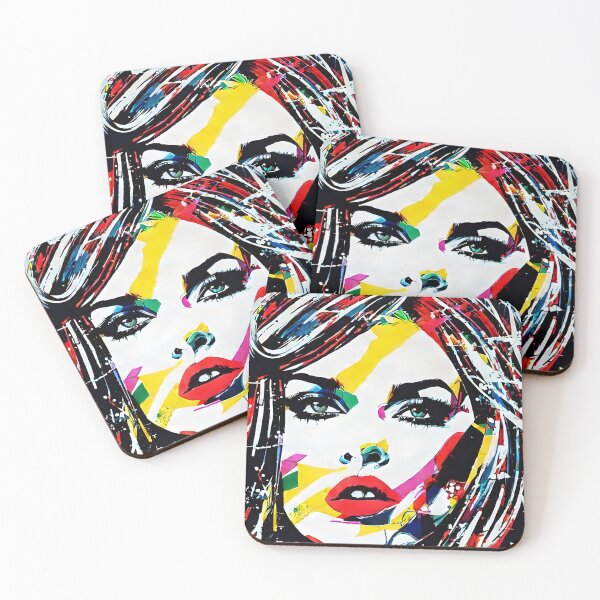 Item preview, Mix media inspired portrait  | Digital art | pop art aesthetic designed and sold by CiceroSpin.