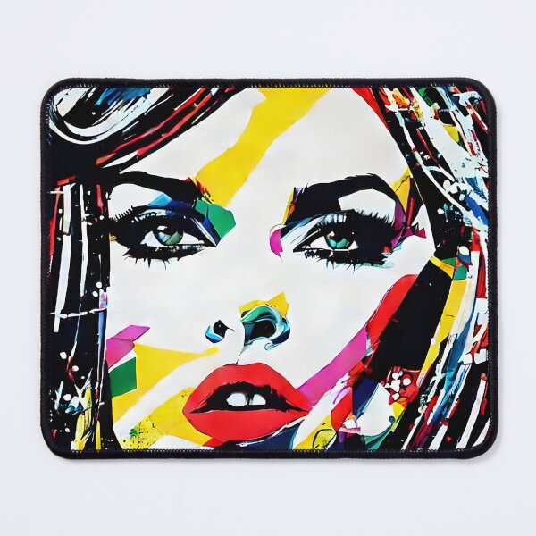 Item preview, Mix media inspired portrait | Digital art | pop art aesthetic designed and sold by CiceroSpin.