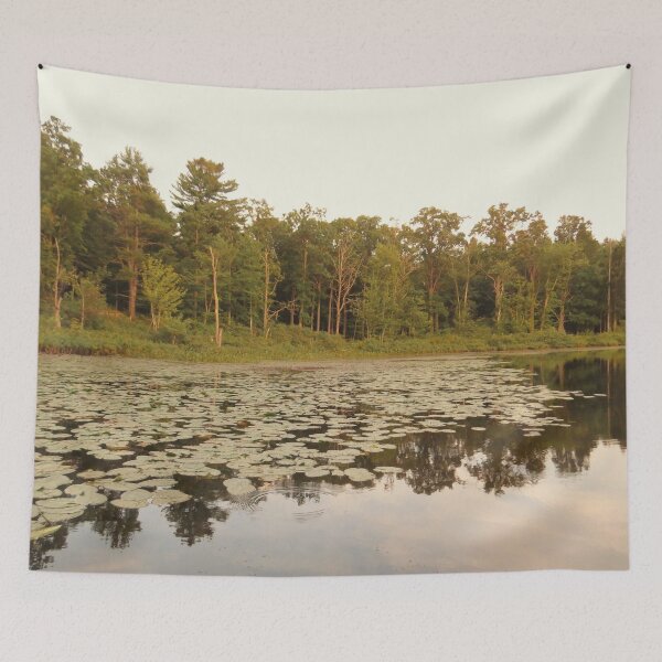 Item preview, Water Lilies - Green - Frontenac Provincial Park designed and sold by MaryLinH.