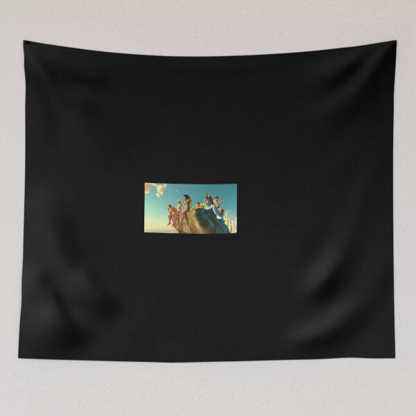 Item preview, group of people sitting on a hill  designed and sold by Drop Art.