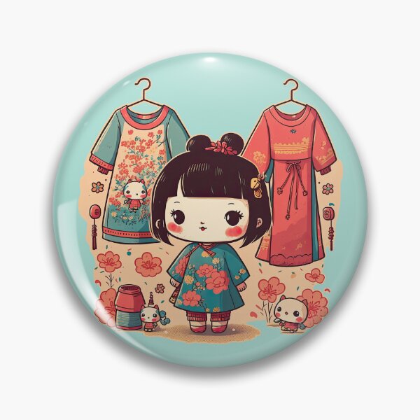 Item preview, Chinese Traditional Costumes with a Timeless Cute Charm designed and sold by ultra-cute.
