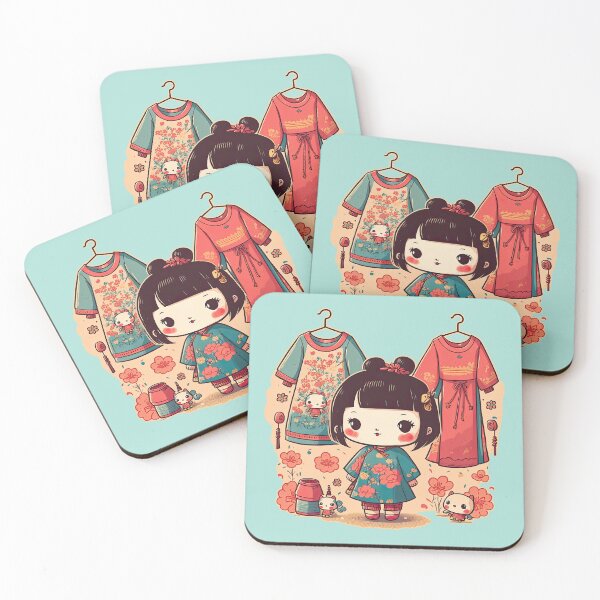 Item preview, Chinese Traditional Costumes with a Timeless Cute Charm designed and sold by ultra-cute.
