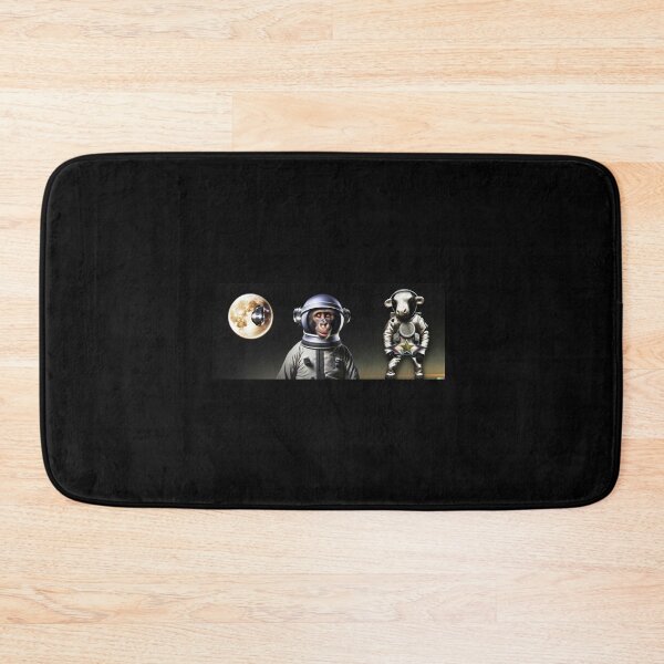 Item preview, monkey and sheep in space  designed and sold by Drop Art.