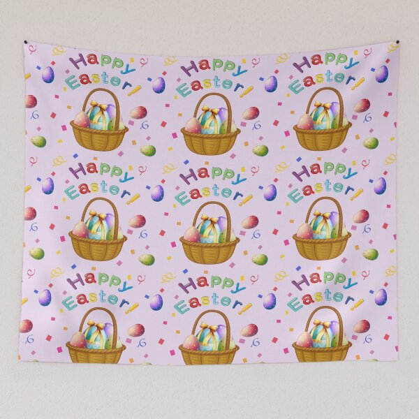 Item preview, Easter Egg Basket Pattern designed and sold by silviaol.
