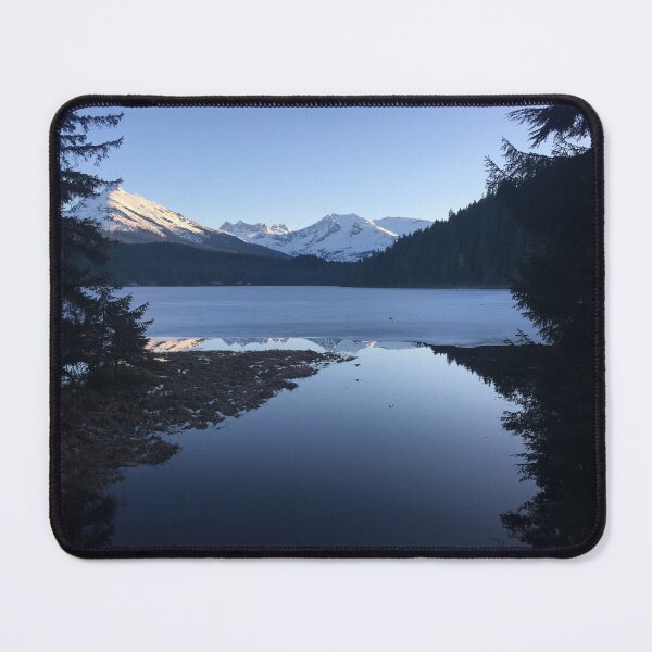 Item preview, Auke Lake Winter Reflections designed and sold by bethjmcewen.