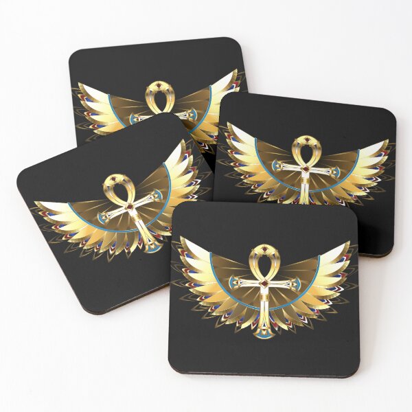 Item preview, Gold Ankh with Wings designed and sold by Mark Cannon.