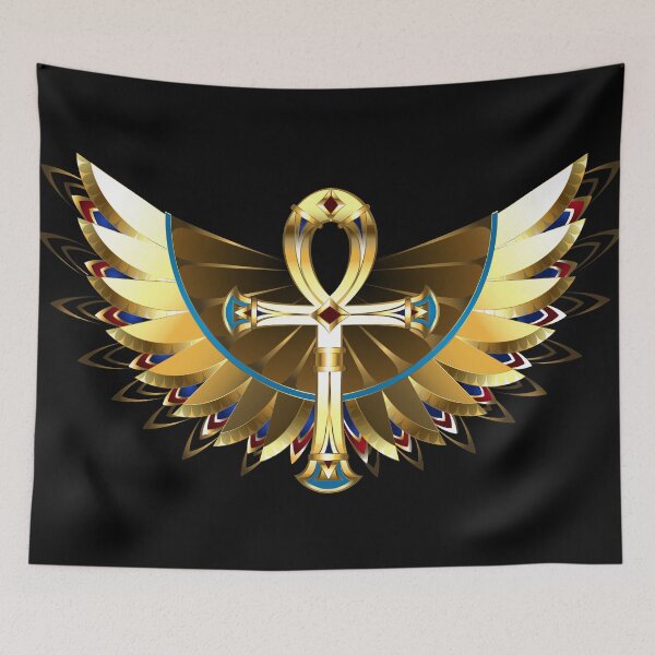 Item preview, Gold Ankh with Wings designed and sold by Mark Cannon.