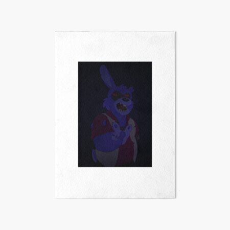 Glamrock Bonnie Art Board Print for Sale by ColaCarnage