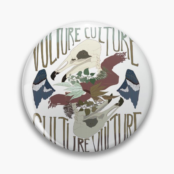 Item preview, Vulture Culture Sticker Shirt Design designed and sold by AHappyScavenger.