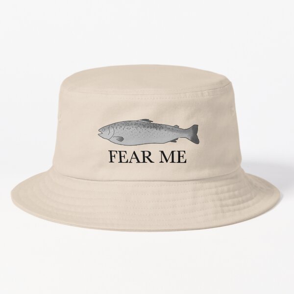 Vista previa del artículo con la obra «Los peces me temen», diseñado y vendido por BlueGhosts.