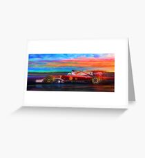 FULL GALLOP Greeting Card