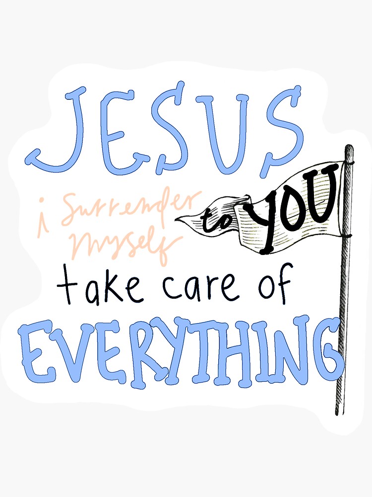 "Surrender Novena Prayer" Sticker For Sale By Beautyoftruth | Redbubble