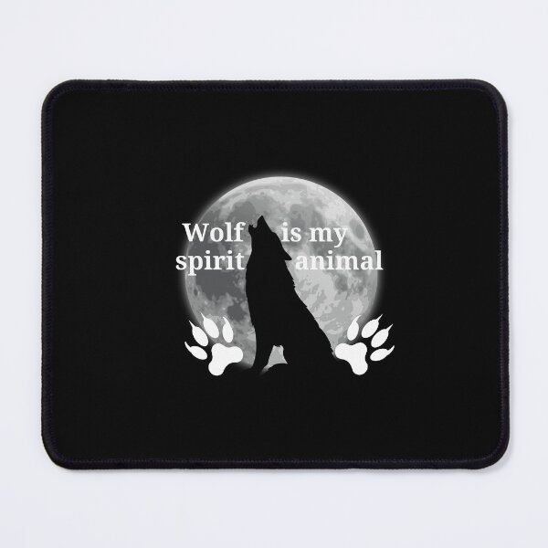 Item preview, Wolf is my spirit animal- Hungry Wolf designed and sold by Basma Store.
