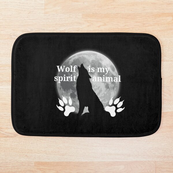 Item preview, El lobo es mi espíritu animal- Lobo hambriento designed and sold by Basma Store.