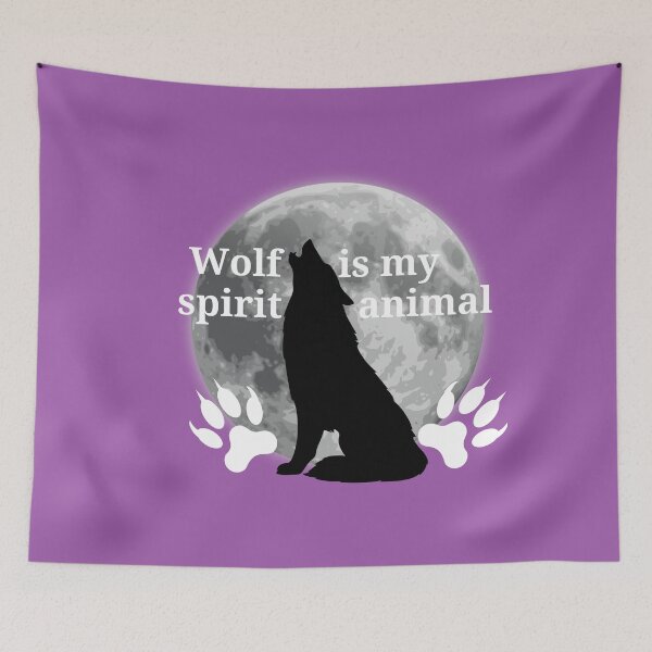 Item preview, Wolf is my spirit animal- Hungry Wolf  designed and sold by Basma Store.
