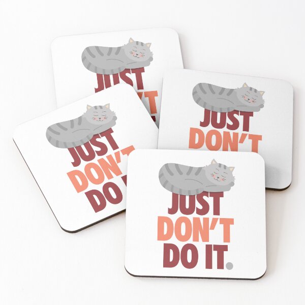Item preview, Cute Funny Kitten Just Don't Do It  designed and sold by VIKING  PROJECT.