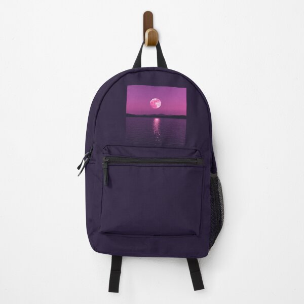 Item preview, Pink Moon reflecting on a lake - Ai Generated Photography designed and sold by Photoshop Is My Passion.
