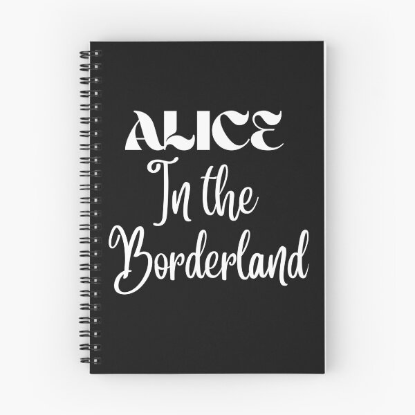 Item preview, Vintage Alice in the borderland White Bold typography  designed and sold by garniturex.