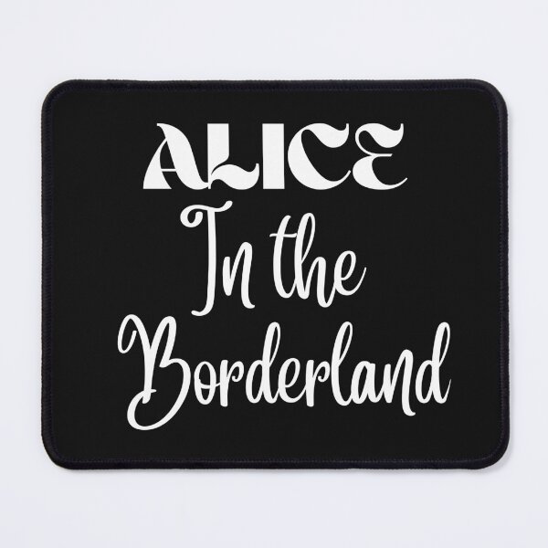 Item preview, Vintage Alice in the borderland White Bold typography designed and sold by garniturex.