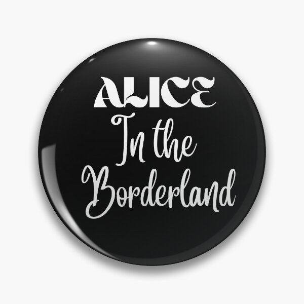 Item preview, Vintage Alice in the borderland White Bold typography  designed and sold by garniturex.