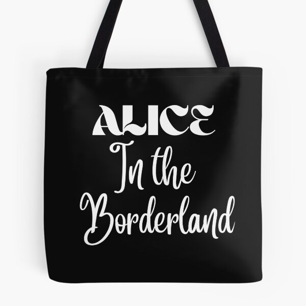 Item preview, Vintage Alice in the borderland White Bold typography  designed and sold by garniturex.