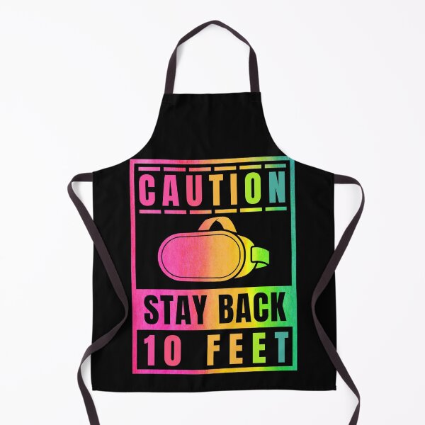 Item preview, Stay Back 10 Feet I'm Playing VR Sign Danger Roadsign For Virtual Reality Yellow designed and sold by DadJokeDescript.