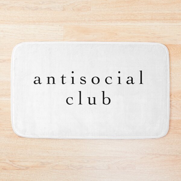 Item preview, Antisocial Club | Introvert | Homebody  designed and sold by wallflowershop.