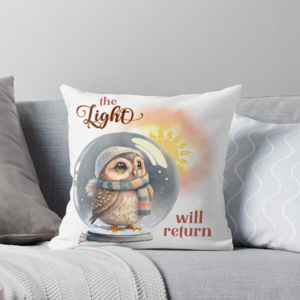 Item preview, Chibi Owl the Light Will Return designed and sold by MoodyMuseArt.