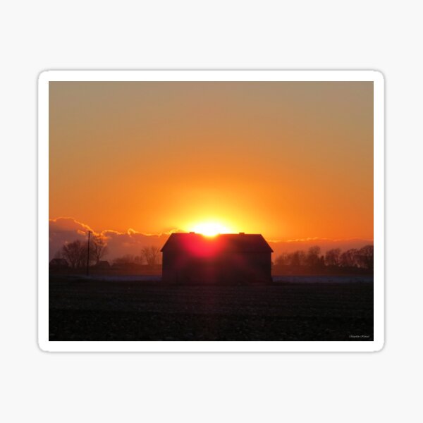 Item preview, Countryside Sunset - Southwestern Ontario No.2 designed and sold by MaryLinH.