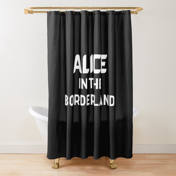 Item preview, Vintage Alice in the borderland White bold Typography  designed and sold by garniturex.
