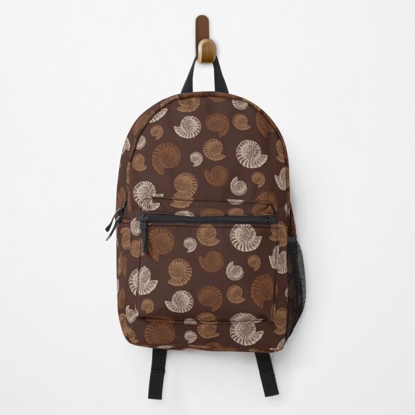 Item preview, Ammonite Fossils Dark Background designed and sold by StardustMyHeart.
