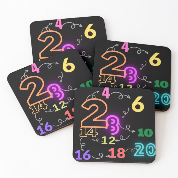 Item preview, Maths, Count by 2s, Even numbers designed and sold by miomercado.