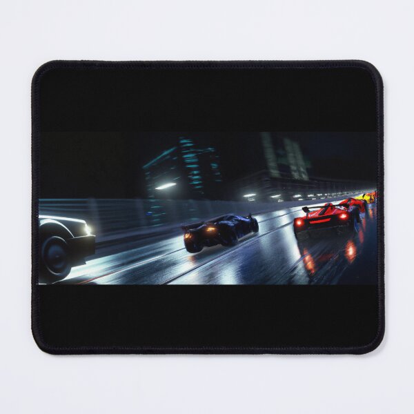 Item preview, 3D render of beautiful sports auto race on highway at night designed and sold by Drop Art.