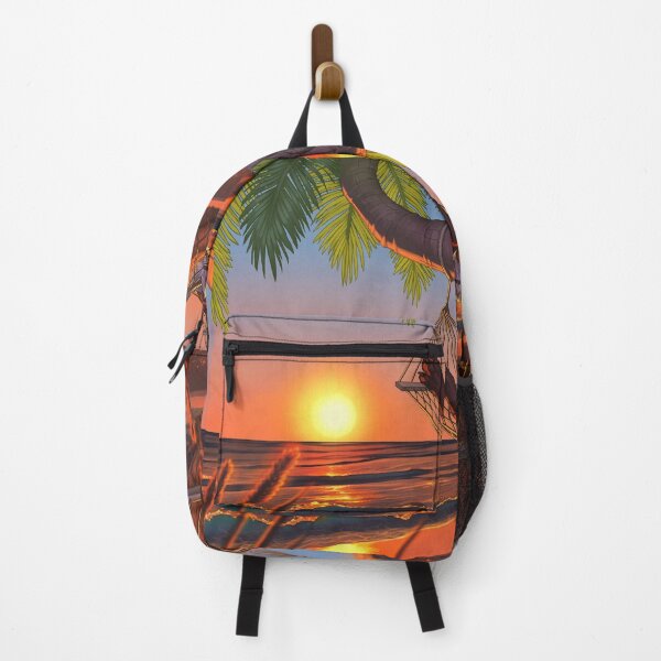 Item preview, Palm Tree Sunset Fox Cartoon designed and sold by Bekfles.
