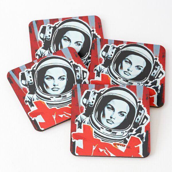 Item preview, Cosmonaut girl graffiti | street art aesthetic  designed and sold by CiceroSpin.
