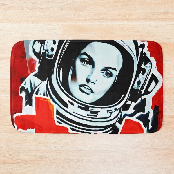 Item preview, Cosmonaut girl graffiti | street art aesthetic  designed and sold by CiceroSpin.