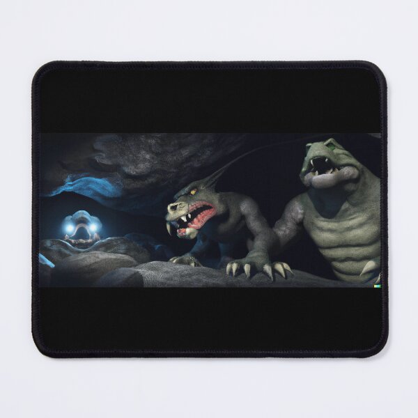 Item preview, 3D render of big scary monster that comes out of a cave designed and sold by Drop Art.