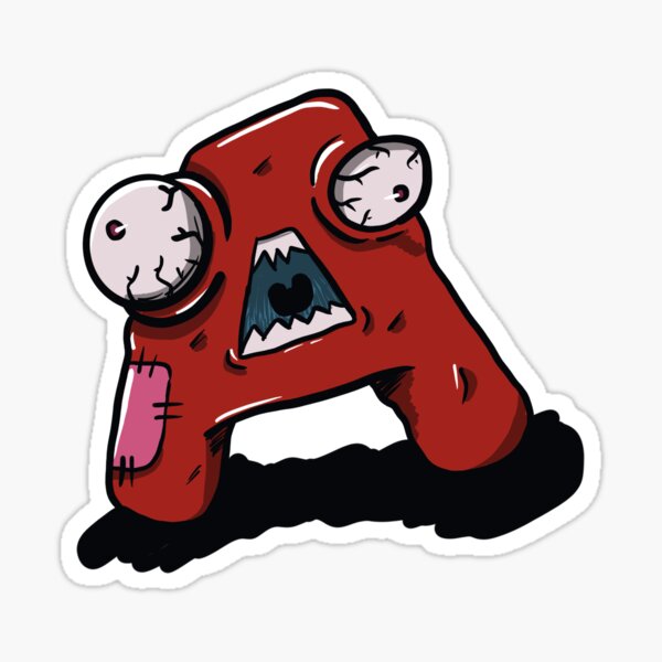 Alphabet Lore Zombie - A | Sticker