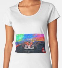 Senna for the win Premium Scoop T-Shirt