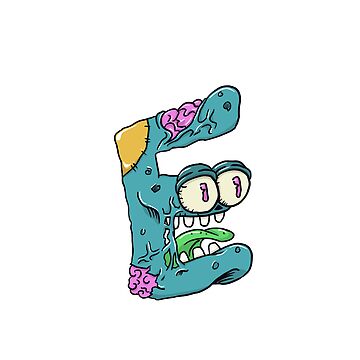 Alphabet Lore Zombie - A | Sticker