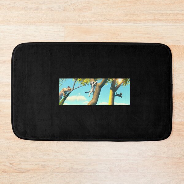 Item preview, 3D render of cute cat jumping up a tree  designed and sold by Drop Art.